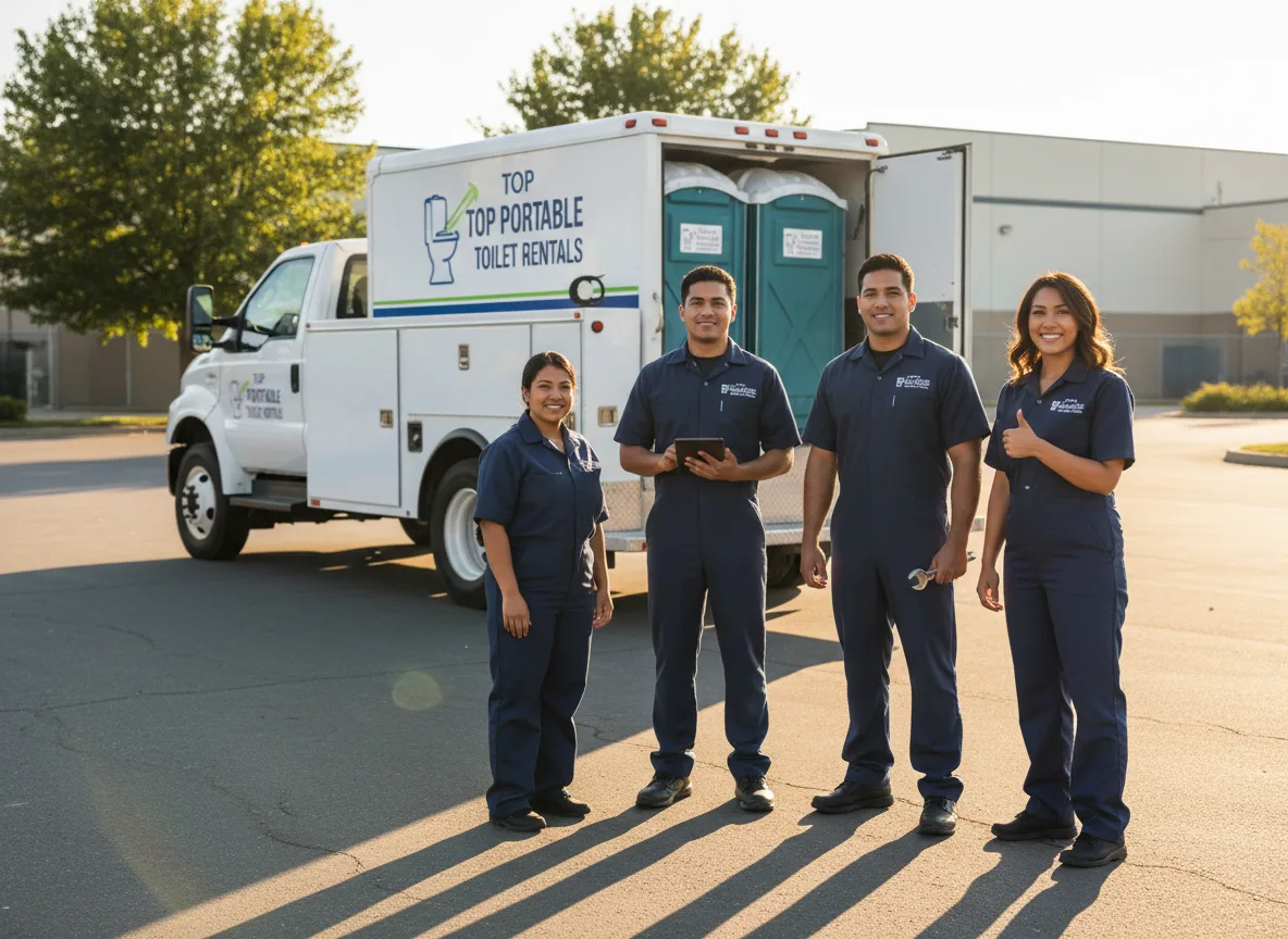 Short Term Porta Potty Rental company in Dola, OH